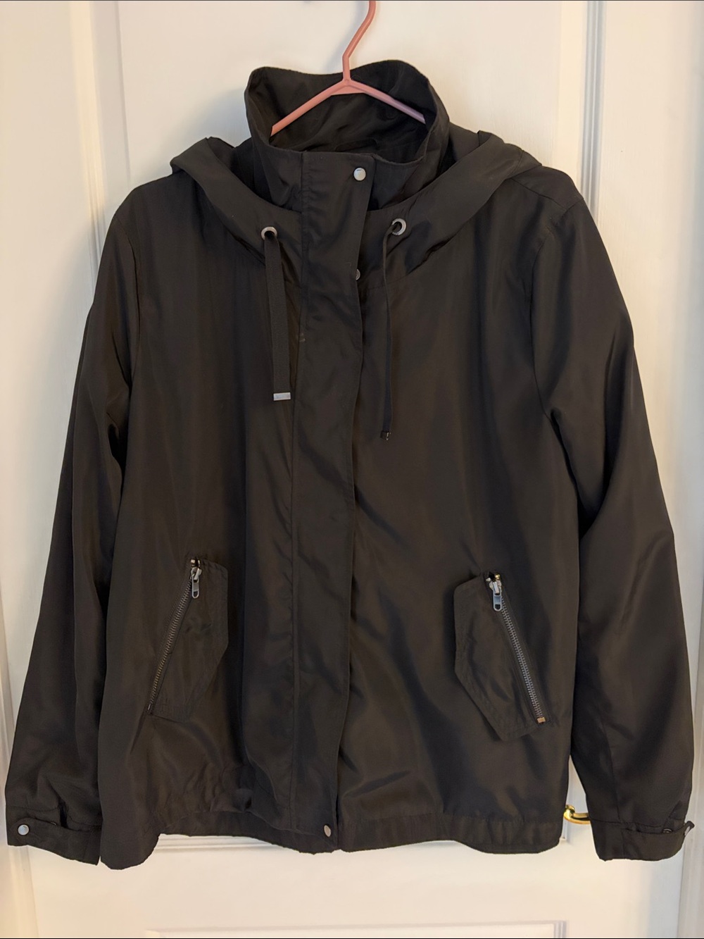 Only Women’s Black Hooded Jacket